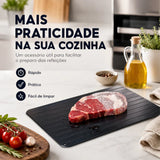 Tábua DefrostMax Pro™ – Descongele 10x Mais Rápido