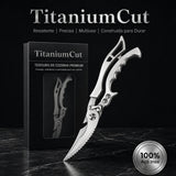 TitaniumCut • Tesoura Multifuncional de Inox Puro