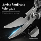 TitaniumCut • Tesoura Multifuncional de Inox Puro