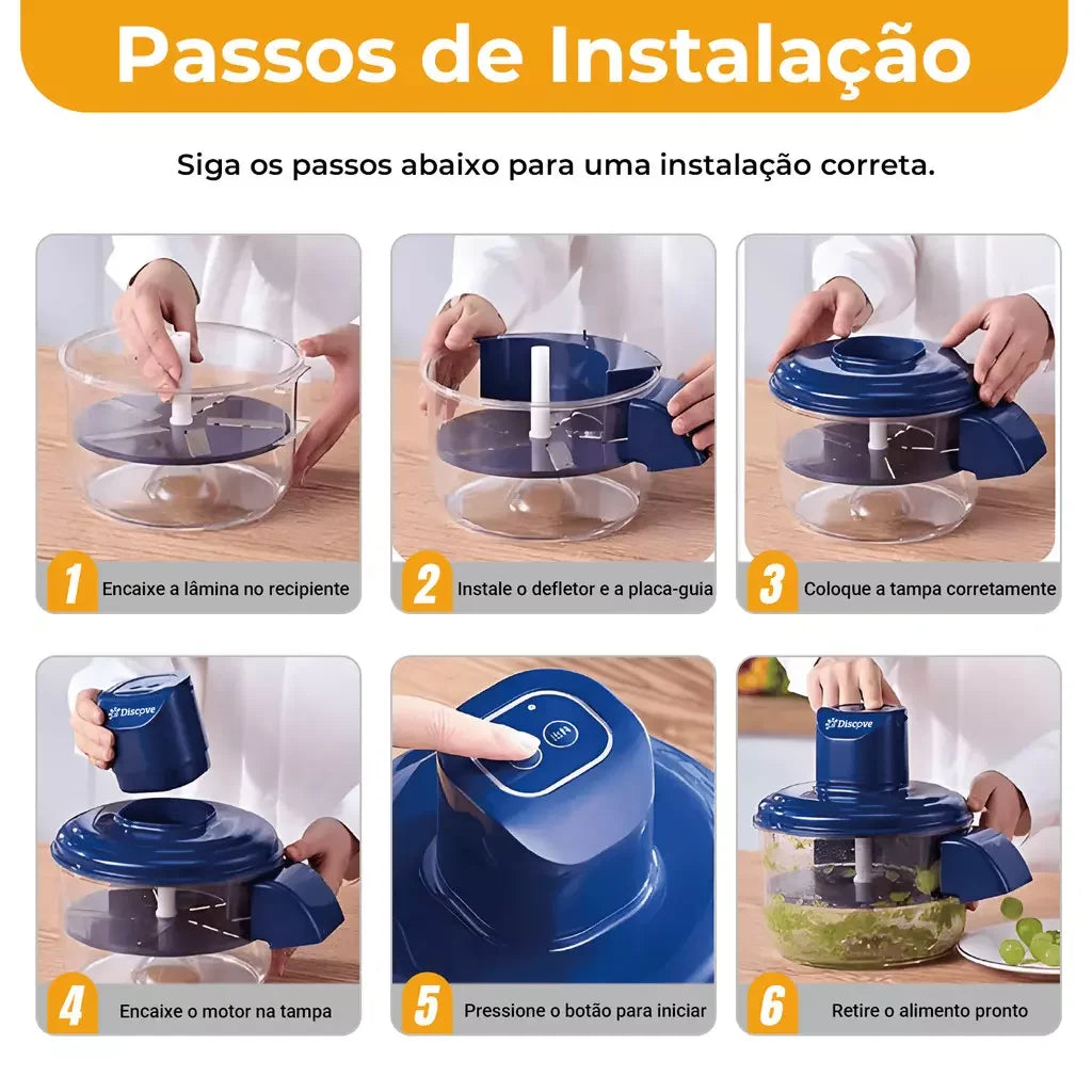 Descascador Elétrico Inteligente Premium