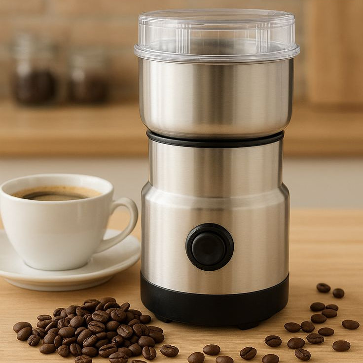 Moedor elétrico de Café Premium - Café Fresco Moído na Hora, com Praticidade e Sabor Intenso