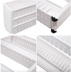 Carrinho Organizador Slim 3 Andares