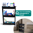Carrinho Organizador Slim 3 Andares