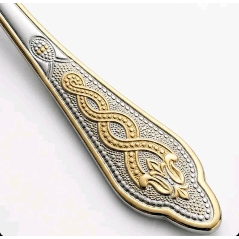 Faqueiro Aura Blanc Doré™ | 24 Peças