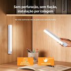 Luminária Inteligente LED com Sensor de Movimento USB Recarregável - Compre 1, Leve 2