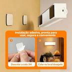 Luminária Inteligente LED com Sensor de Movimento USB Recarregável - Compre 1, Leve 2