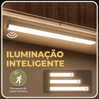 Luminária Inteligente LED com Sensor de Movimento USB Recarregável - Compre 1, Leve 2