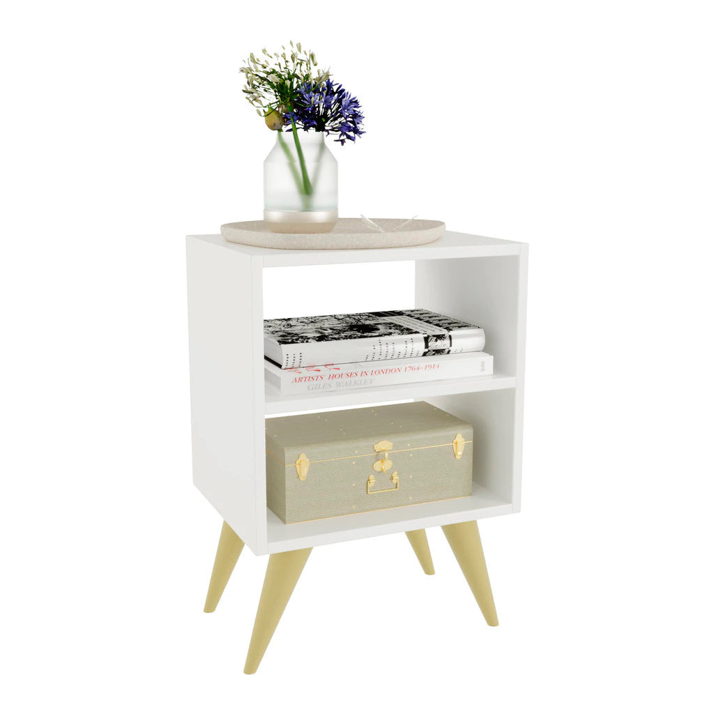 Mesa de Cabeceira - Criado Mudo | Praticidade e Elegância Retrô - OFERTA IMPERDÍVEL 🔥