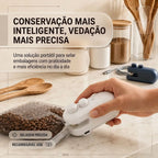 Mini Selador 2 Em 1 Magnético Portátil Recarregável