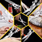AuraCut™ - Tesoura de Cozinha Premium - 50% OFF 🔥