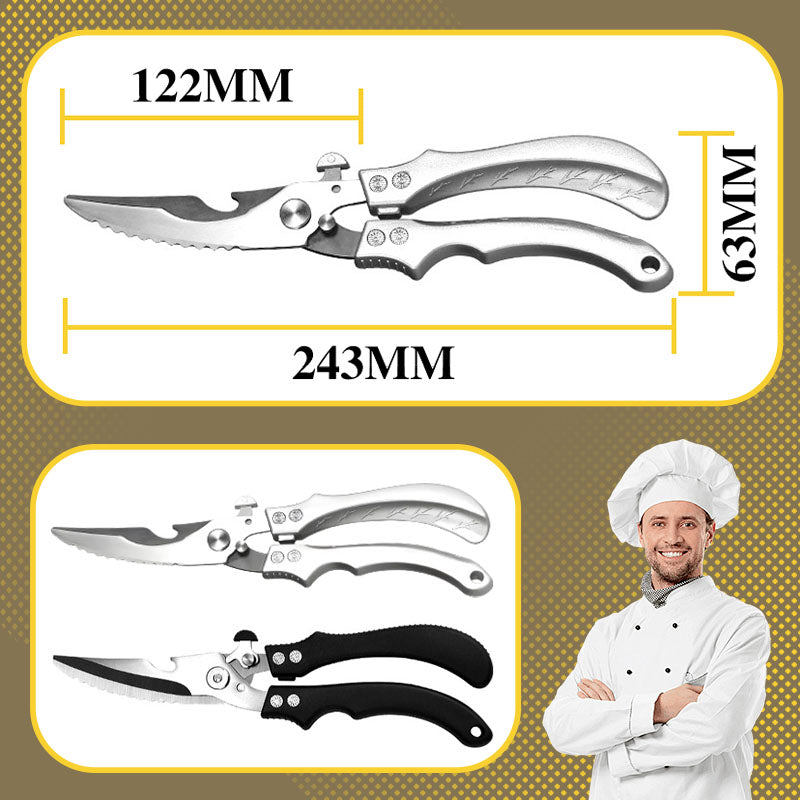 AuraCut™ - Tesoura de Cozinha Premium - 50% OFF 🔥